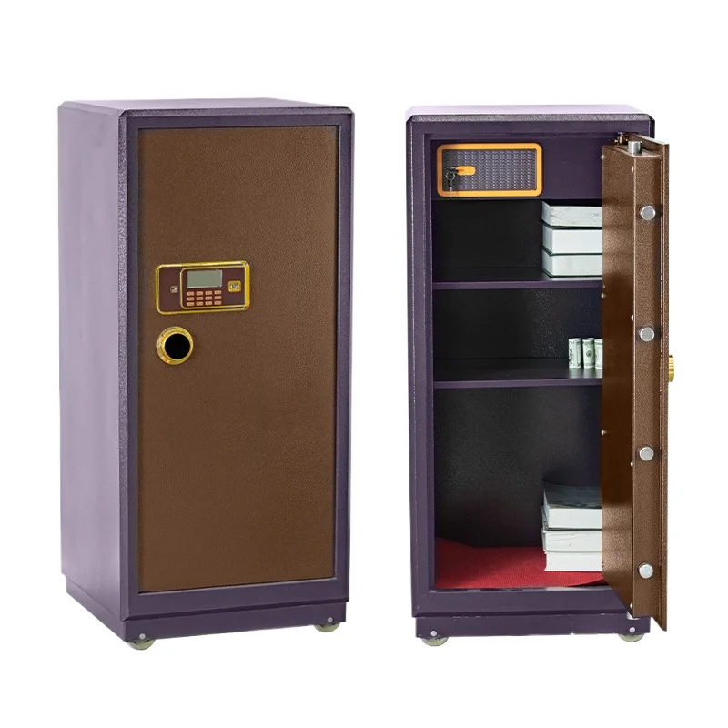 

Пожарный H1-1500 Стальной секретный сейф Шкаф для хранения документов Офисный шкаф Прочный пожарный сейф