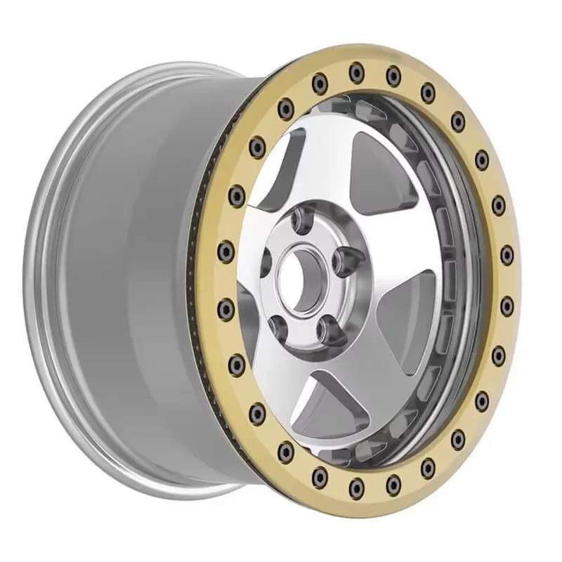i Off-road Modified Chrome Forged Alloy Wheels 17 Inch 5x127 100mm PCD for Wrangler Commander Grand Cherokee