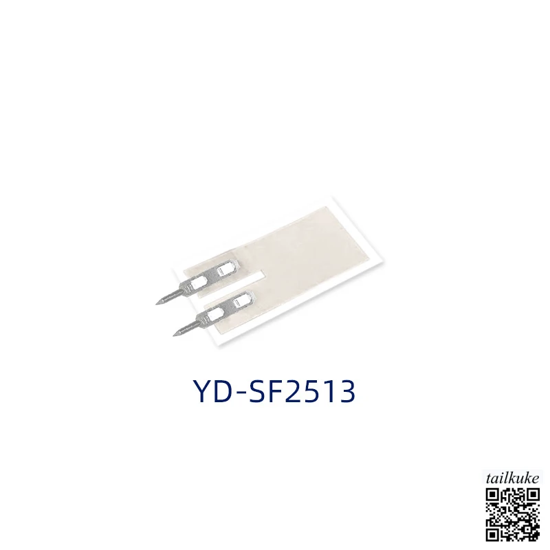 PVDF Flexible Piezoelectric Thin Film Sensor YD-SF2513 Vibration AC Coupling Passive