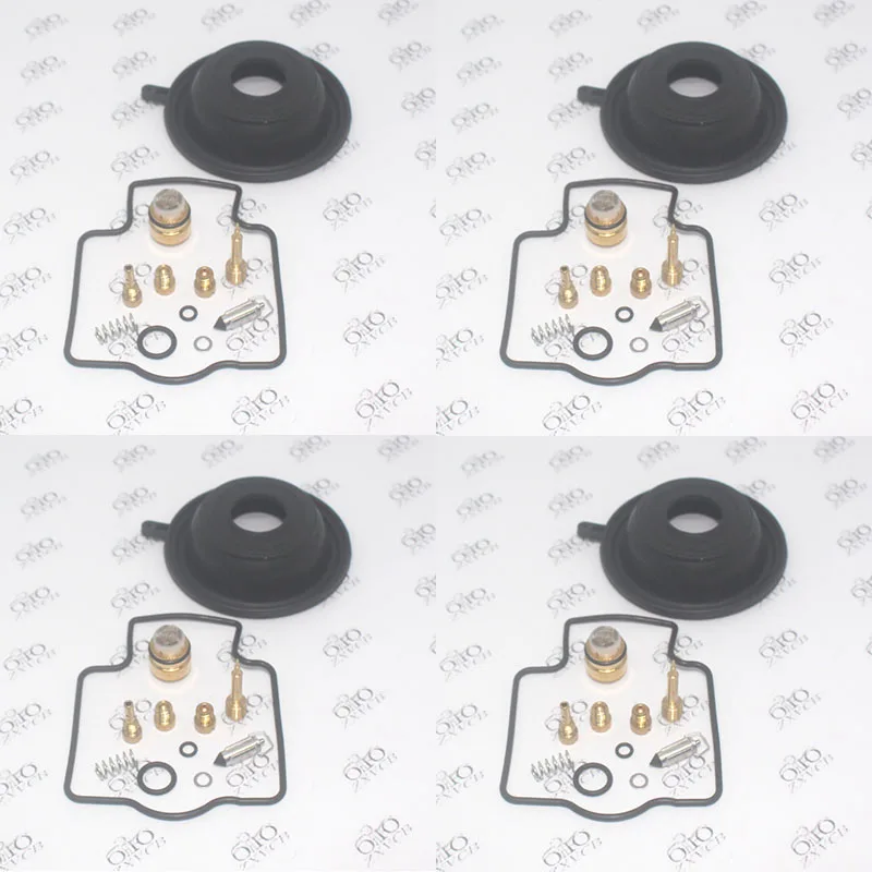 for Kawasaki ZZR400 1990-2006 ZZR 400 Carburetor Carb Repair Kit floating needle gasket Plunger Diaphragm