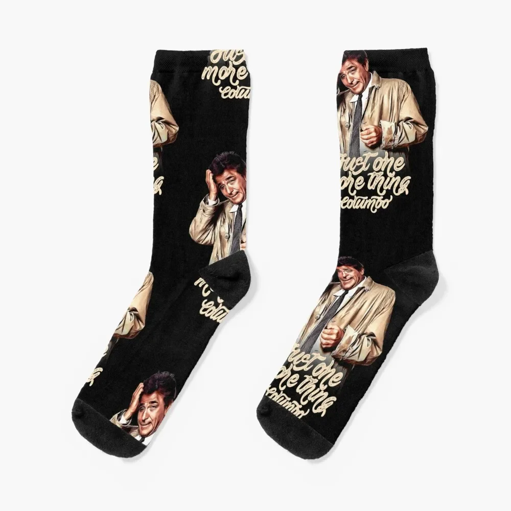 Columbo - Peter Falk Socks professional running cycling hip hop hiphop Designer Man Socks Women's