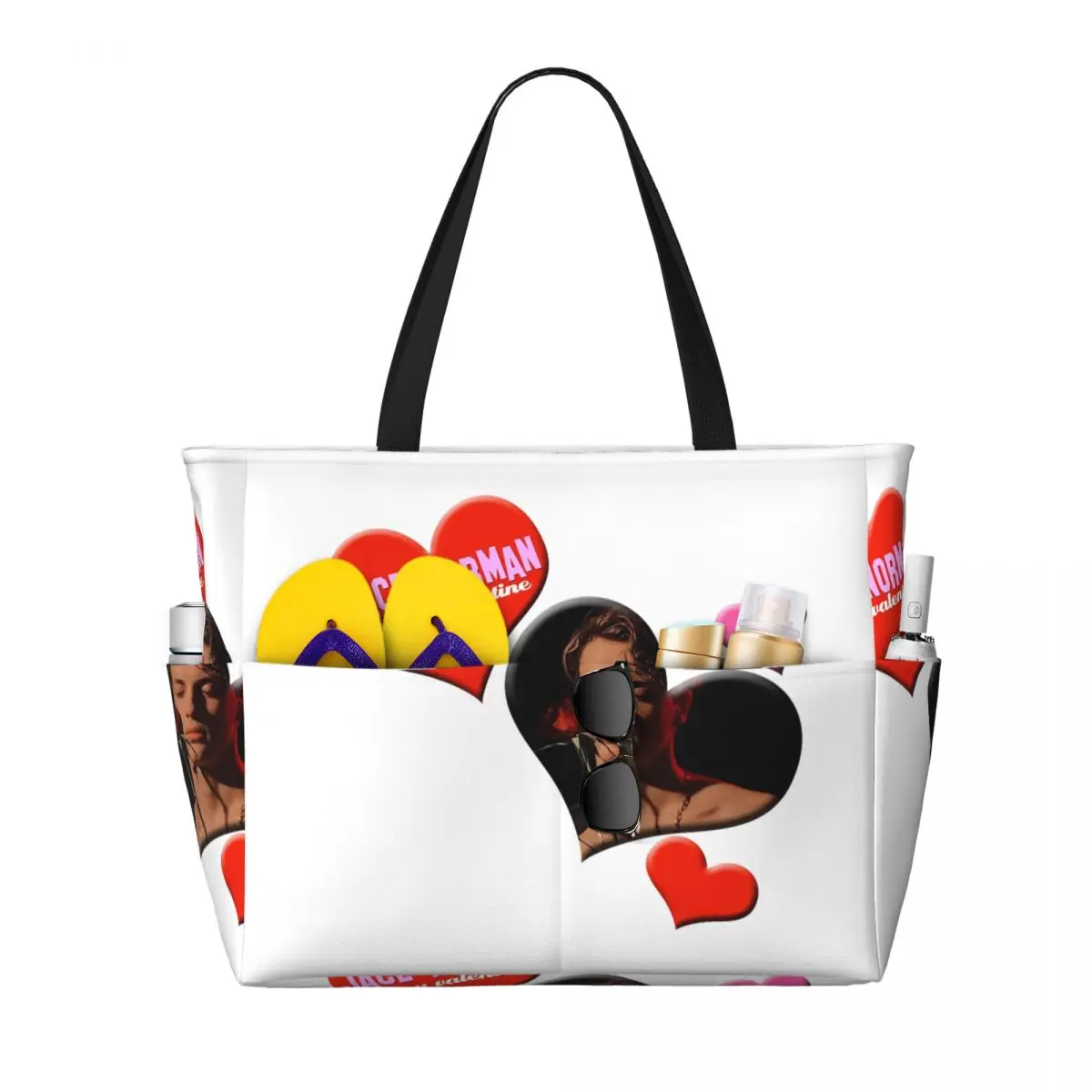 Jace Norman Is My Valentine Beach Tote Bag Sport Gym Yoga Duffle Large Tote Bag Women Travel Bag Fitness bag