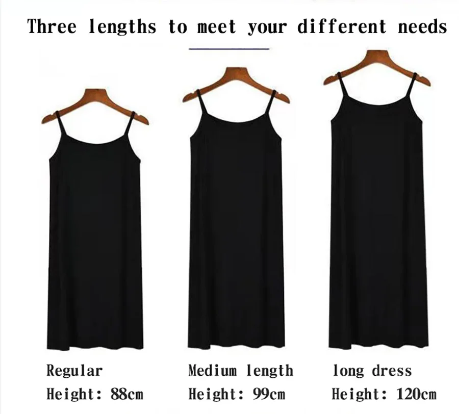 Women\'s clothing camisole dress summer loose tops size vest mid-length versatile dress inside and outside slim bottoming dresses