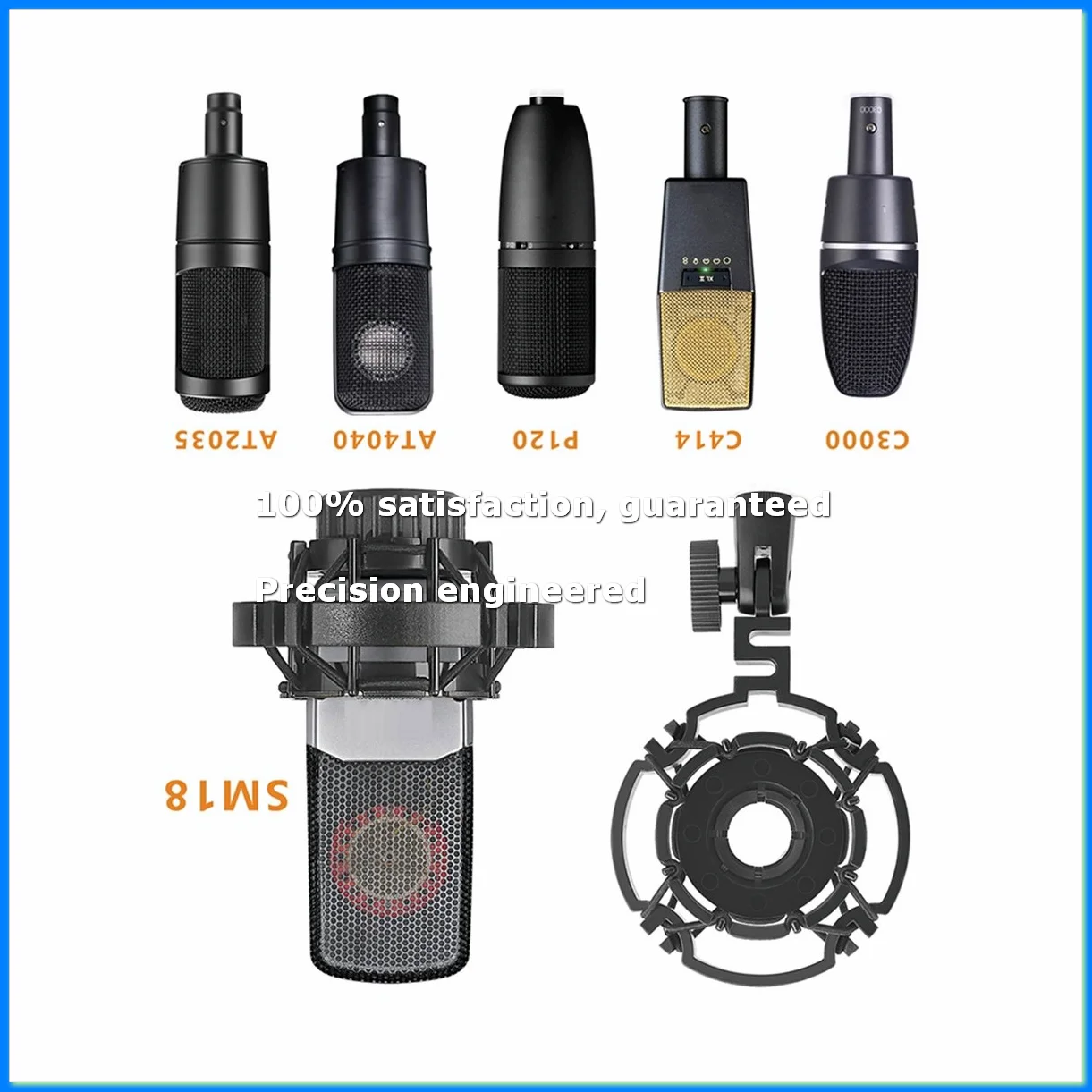 

Spider Microphone Shock Mount Condenser Microphones Universal Shockmount Stand Microphone Mount-ELEC