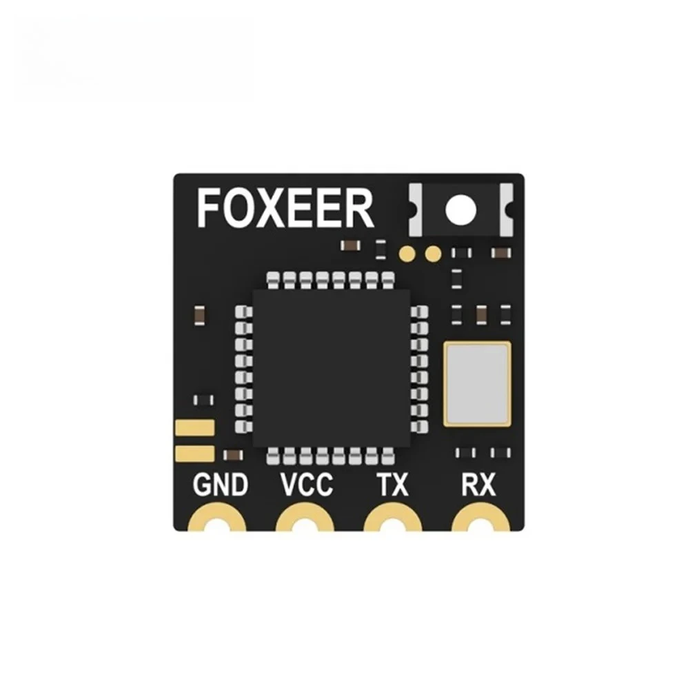 Foxeer ELRS Lite 2.4G Receiver Onboard Ceramic Antenna LED Indicator for ELRS 2.4G TX FPV Freestyle Long Range Drone DIY Parts