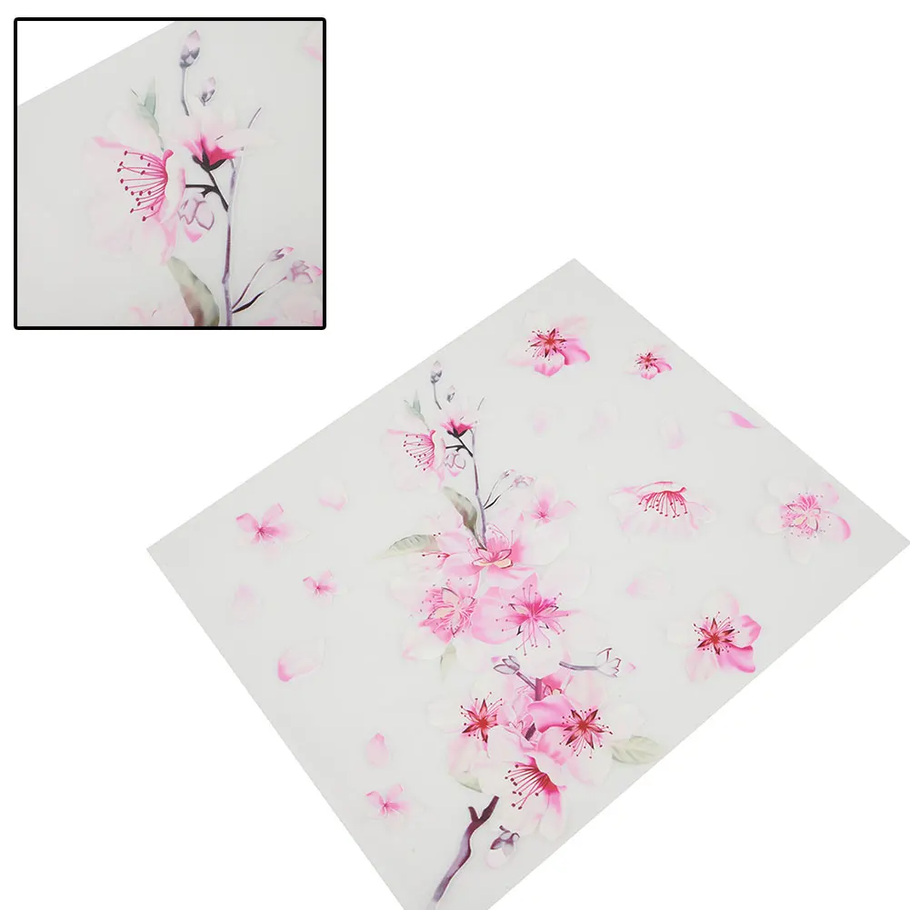 for cherry Blossom Floral Car StickerMaterial: Plastic *Color:as Shown In Picture *Material: Vinyl *Condition: Braom Floral Car