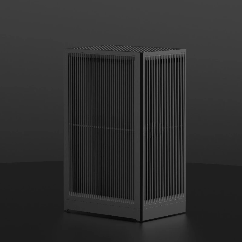 

Chassis All-aluminum Vertical Air Duct 360 Water-cooled Itx Chassis Vertical Chassis