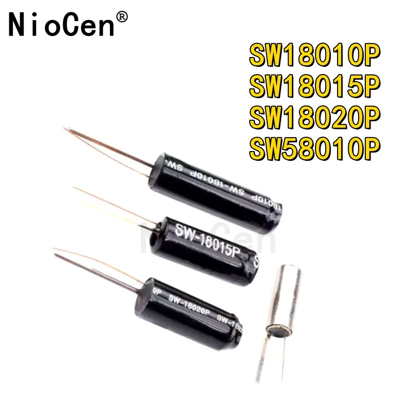 （10pcs） Vibration Sensor SW-18010P 18015P 18020P 58010P High Sensitivity Vibration Spring Switch