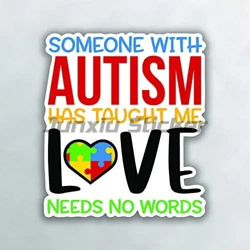 Autistic Sticky Furry Car Sticker Warning Mark Vehicle Decal for Autism Awareness Truck Window Decal view 2