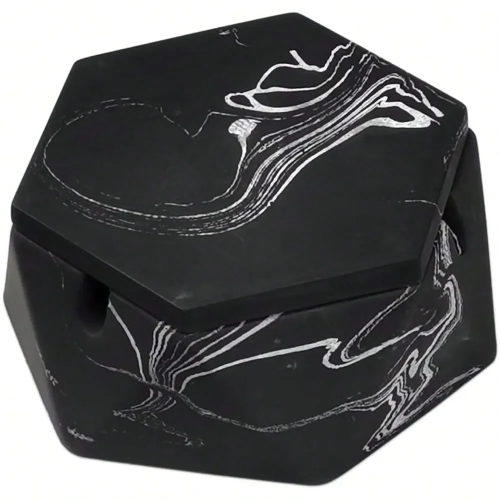 

Ashtray With Lid Stainless Steel Ashtray For Cigarettes, Cement Ash Tray Smoking Holder Indoor Smokeless, Outdoor Windproof, Id