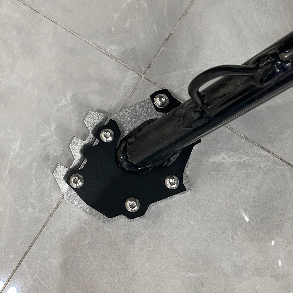 

Motorcycle For 790 1050 1090 1290 Adventure ADV R 1290 Super Adventure 2019-2020 Kickstand Side Stand Enlarger Plate Kickstand