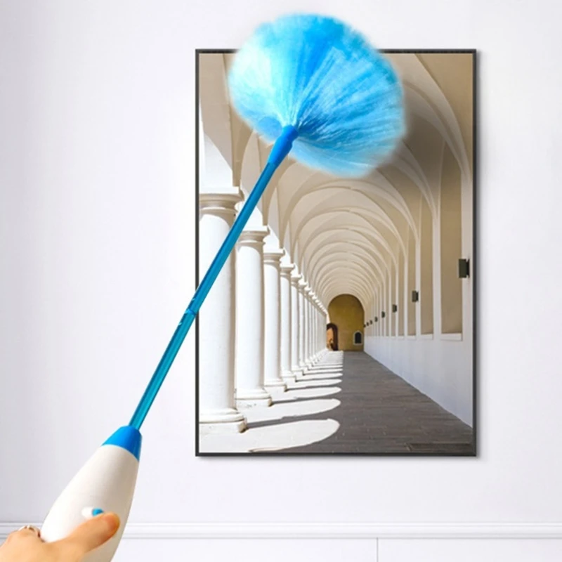 Electric Spin Duster Duster Brush 360° Adjustable Dust Cleaner Cleaning Dropship