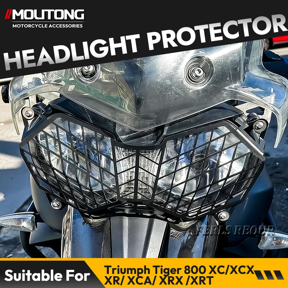 

Motorcycle Accessories Grille Protection Shell Headlight Protective Cover For Triumph Tiger 800 XCX 2010-2020
