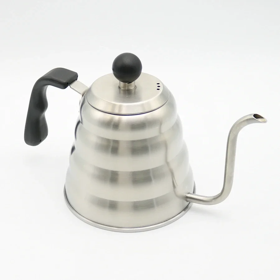 

New 1200ML Pour Over Coffee Tea Pot Kettle with Thermometer Coffee Drip Kettle