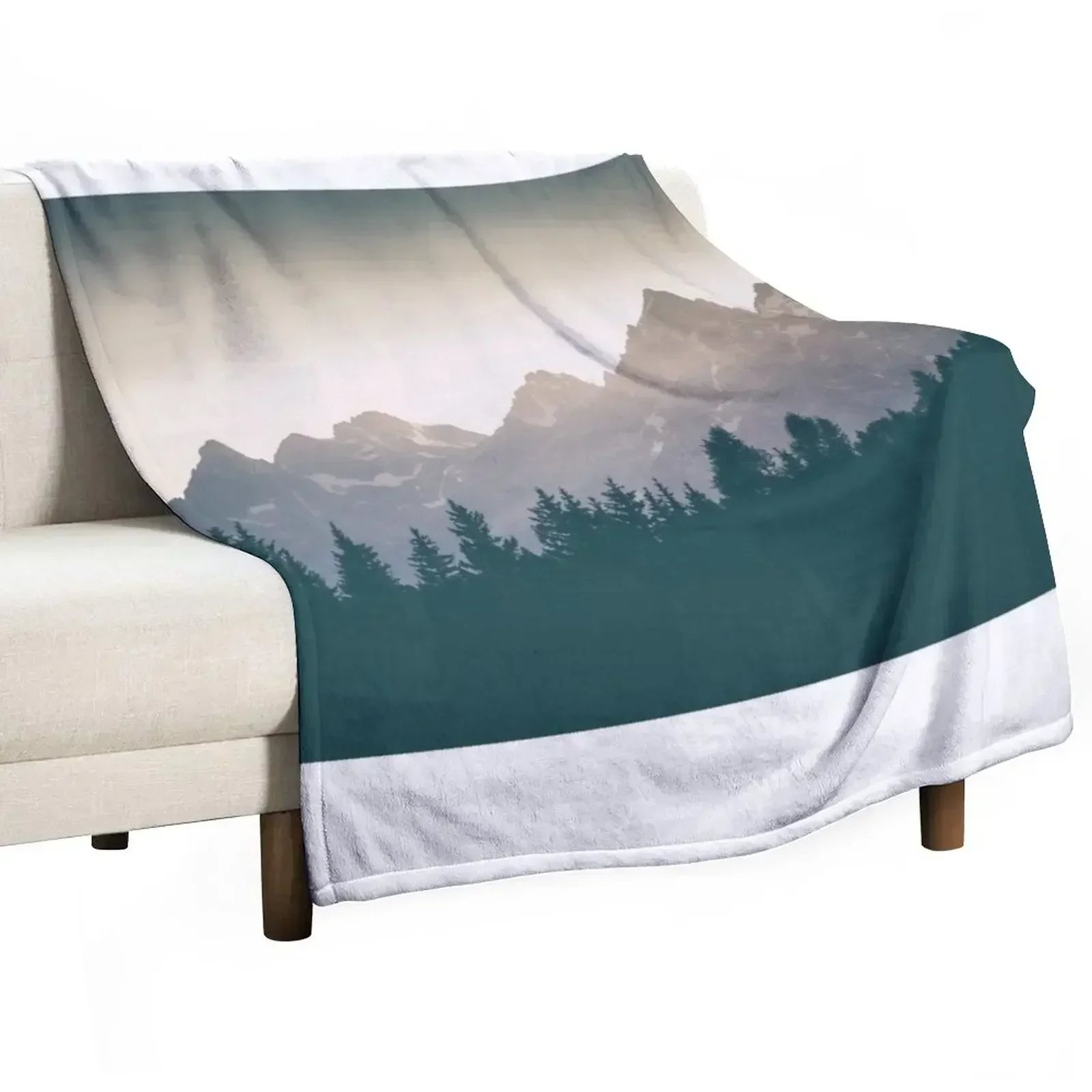 

Grand Tetons Throw Blanket Cute Plaid wednesday Quilt Travel Blankets