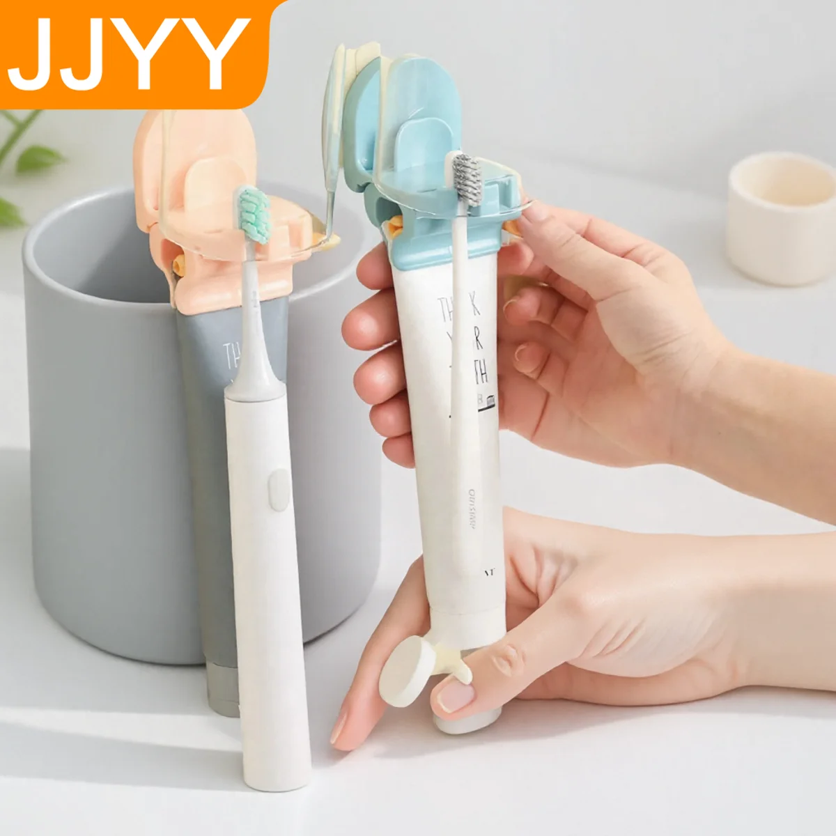 

Многофункциональный домашний держатель для зубной щетки 3в1, пластиковая соковыжималка для зубной пасты, органайзер для ванной комнаты