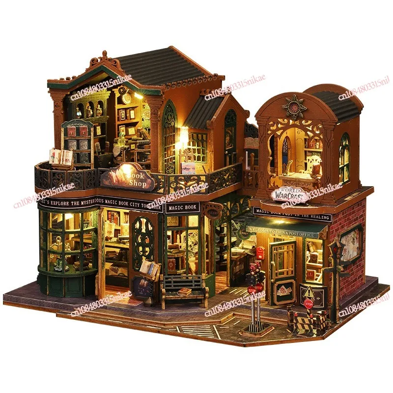 

DIY Miniature House Model - Hand - Assembled Toy & Decorative Ornament