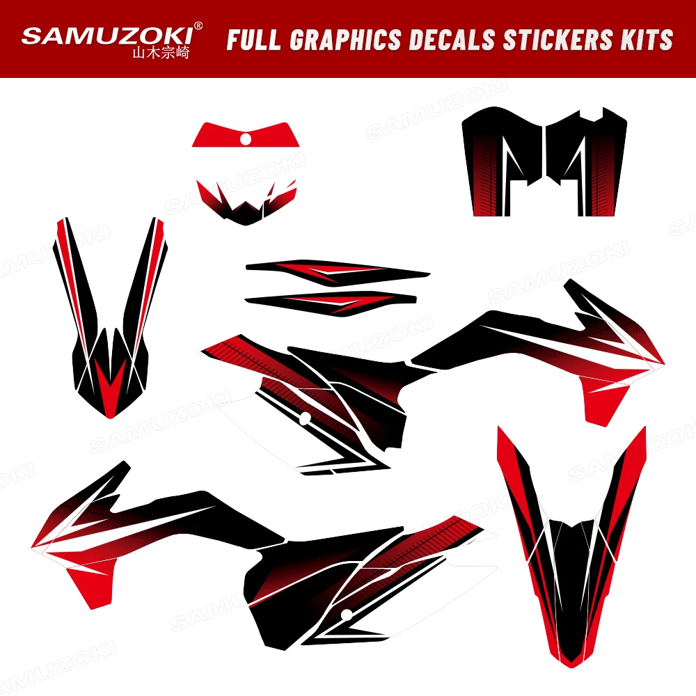 

Motorcycle Body Decoration Graphics Decals Stickers Fit for KTM 125 150 250 300 350 450 SX XC SXF XCF 2013-2015