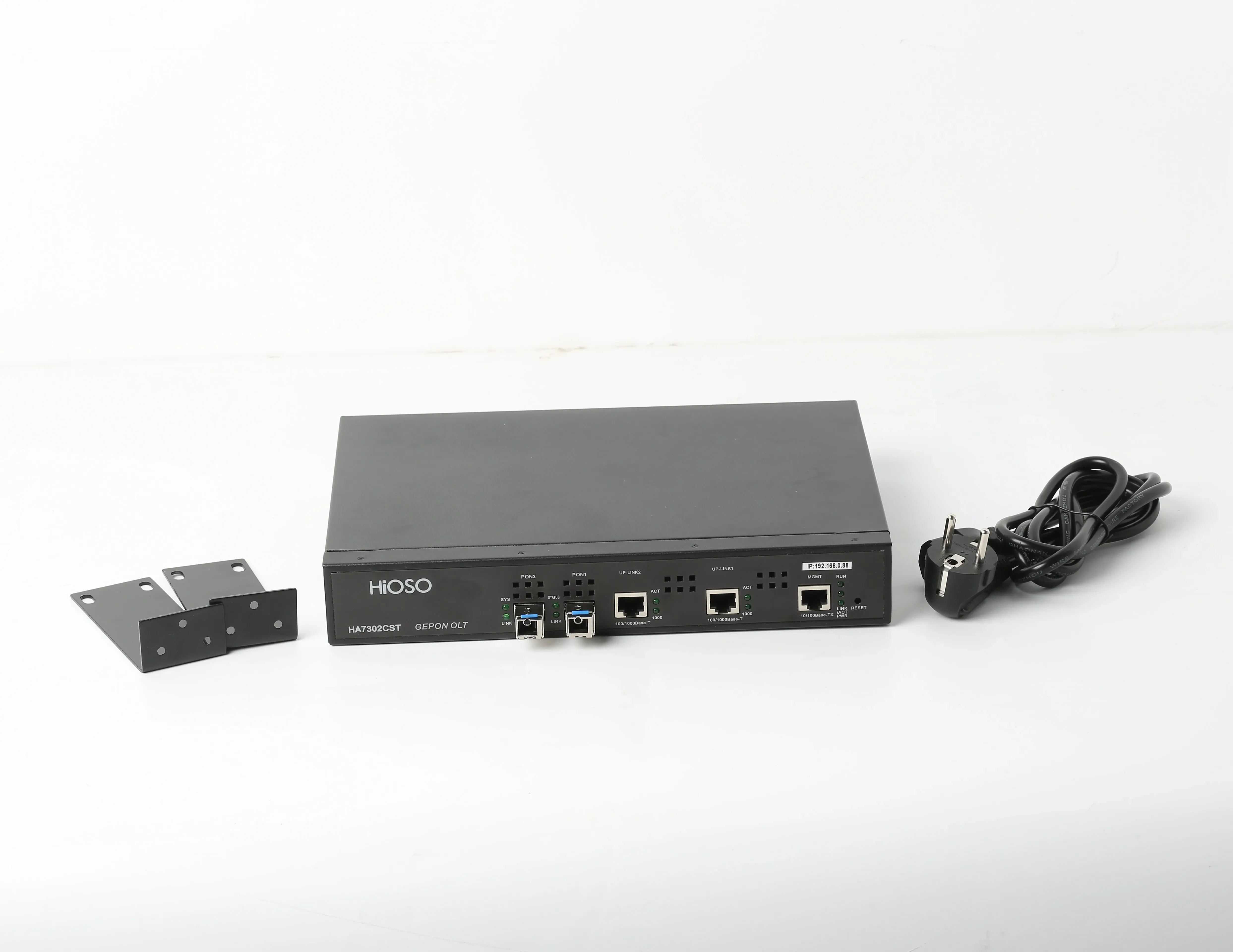 HiOSO olt 2 pon mini fiber olt supply ONU 2 ports EPON no include SFP px+++ compatible