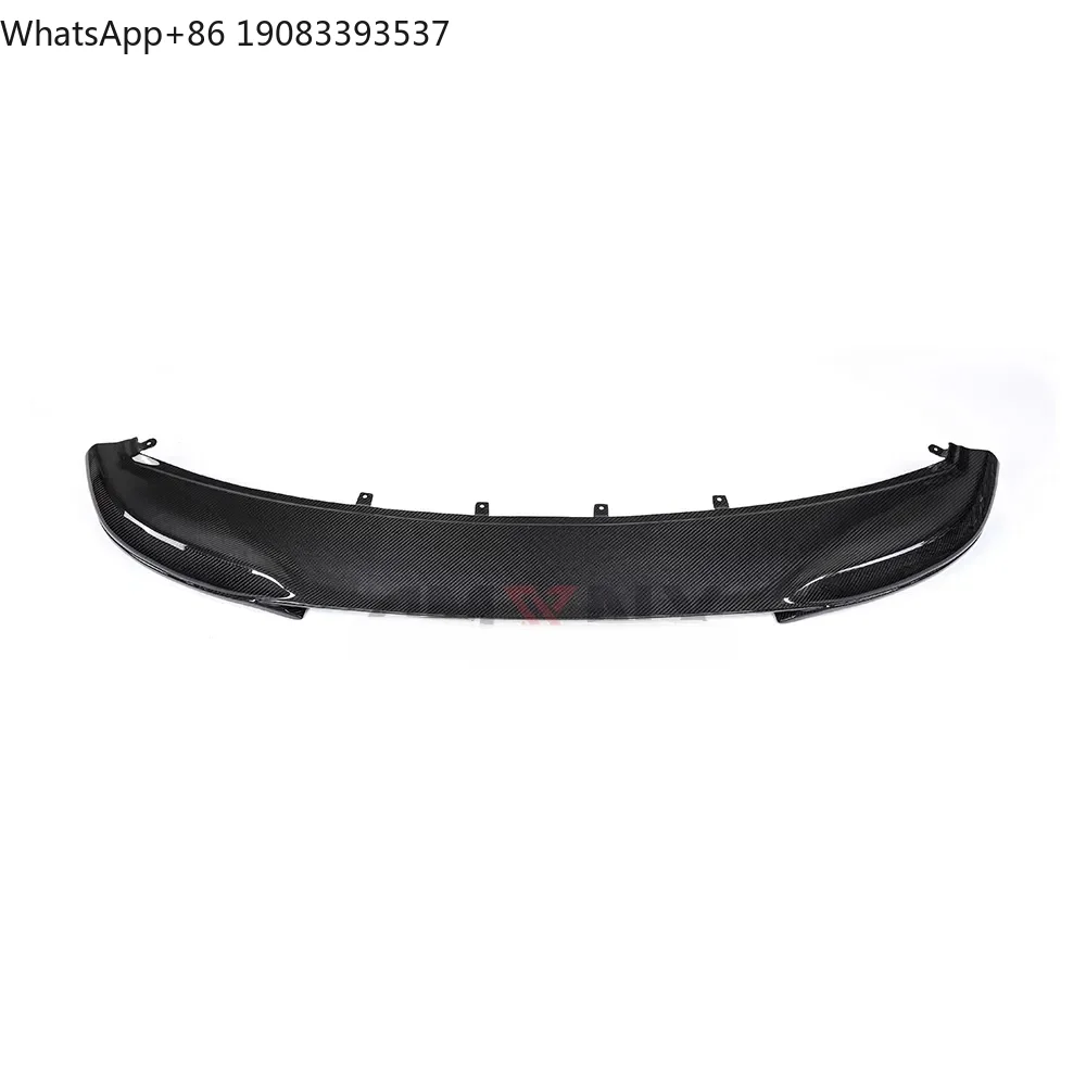 High Quality Dry Carbon Fiber Ax Style Front Lips Car Bumper Splitter Front Lips For Aston Martin Dbx