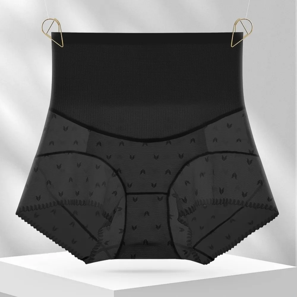 通気性アイスシルクレース痩身シェイプウェアレースパンツおなかコントロール下着シェイパーシームレスバットリフティングパンティー女の子