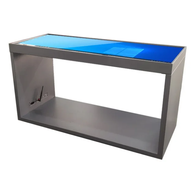 

Custom 43 49 55 65 70 inch lCD interactive multi touchscreen WIFI coffee table style AIO computer, touch screen all in one PC