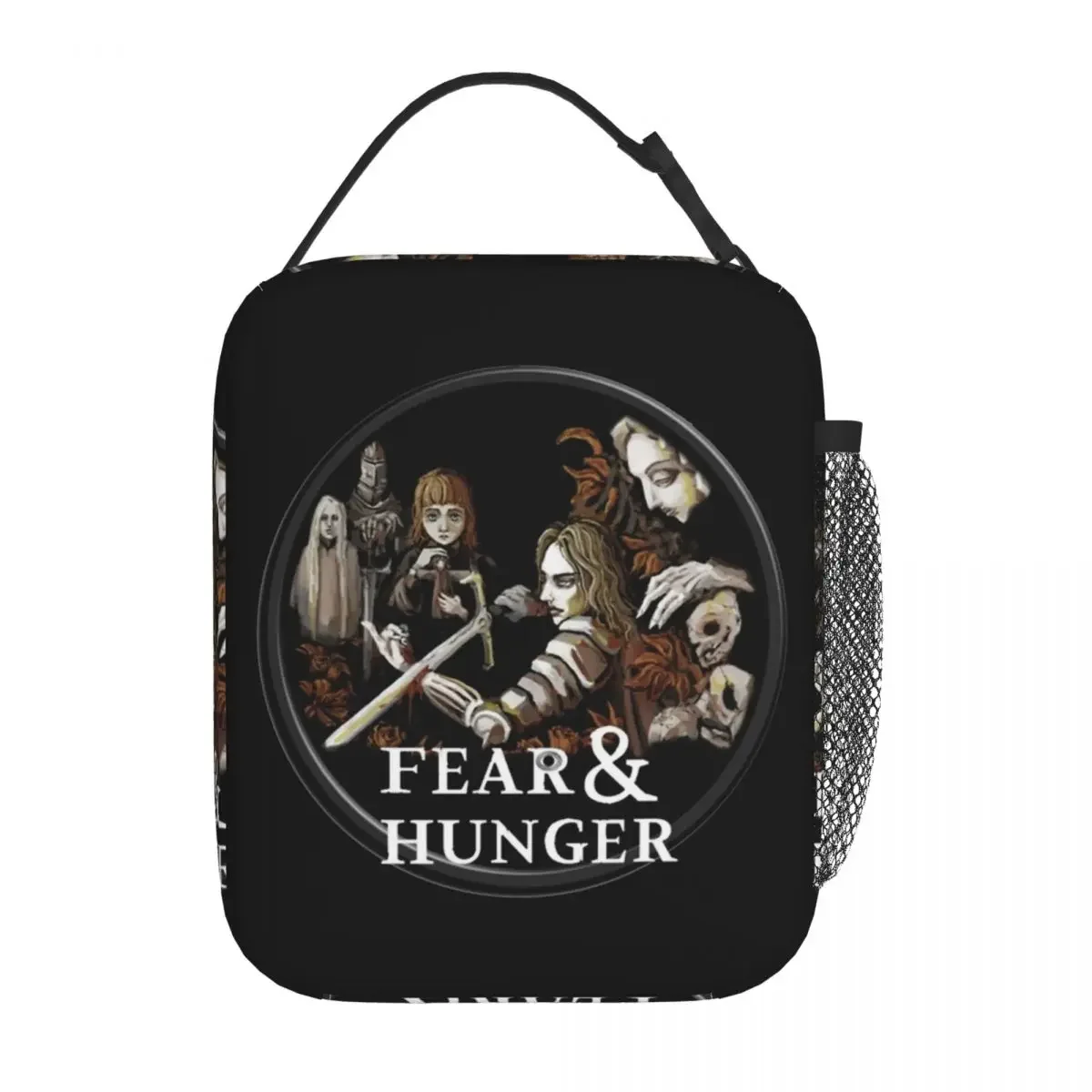 Fear And Hunger Indie Game Icon Insulated Lunch Bags Thermal Lunch Container Leakproof Lunch Box Tote Food Storage Bags Office