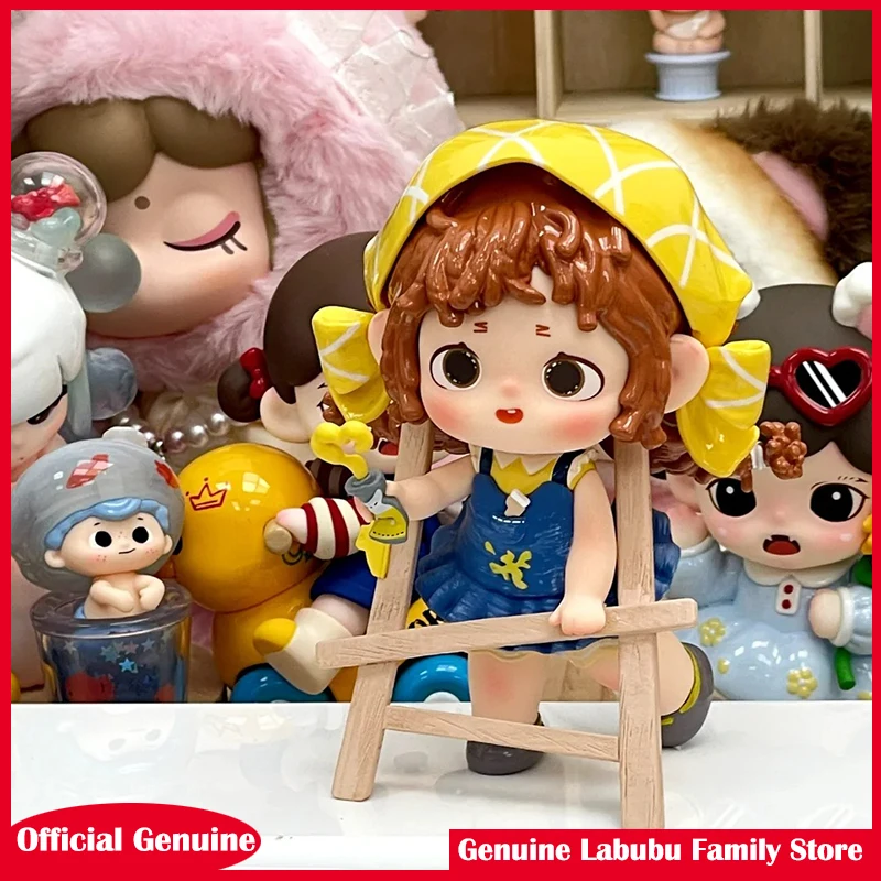 

Genuine Heyone Furfur The Happy Collection Series Mystery Box Kawaii Anime Figure Collectible Model Blind Box Desktop Decor Toys