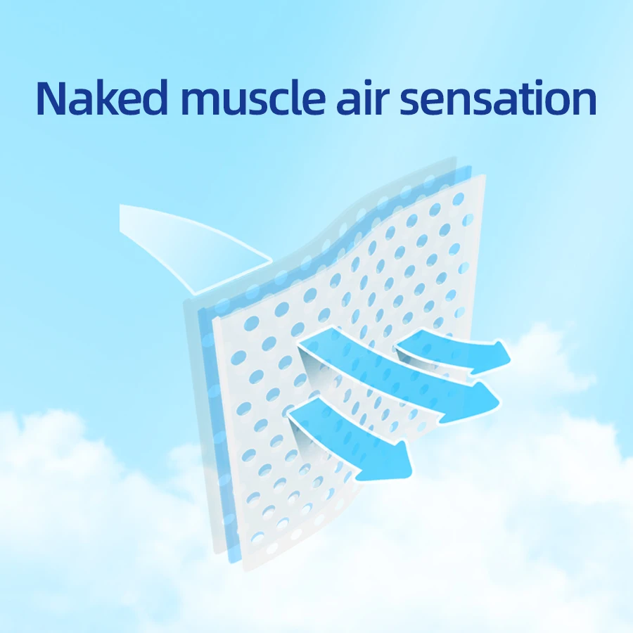 Growth Guardian ฤดูใบไม้ผลิและฤดูร้อนผ้าอ้อมบางเฉียบระบายอากาศได้นุ่มเป็นพิเศษและแห้ง