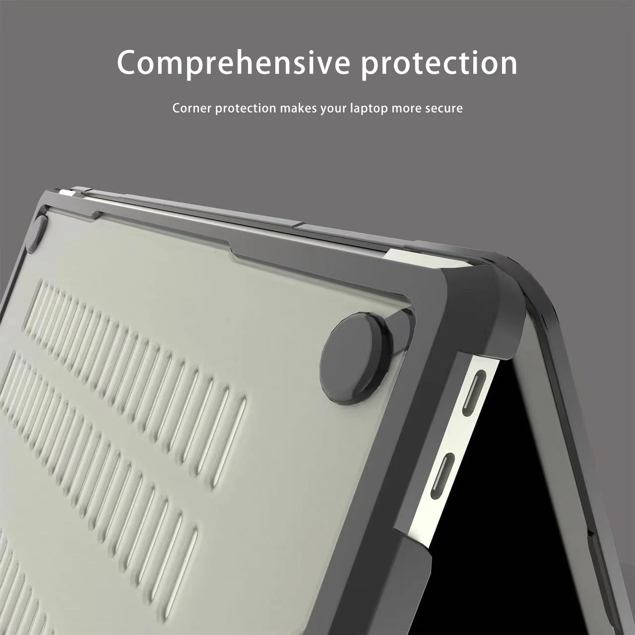 EGYAL Laptop Case for M1 Air 13 Case for 2022 M2 Pro 13 Cover for M1 M2 with Four Corner Anti Fall