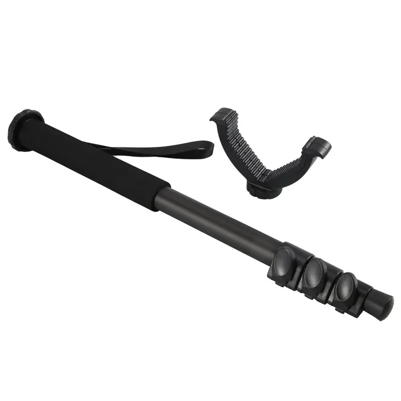 

Aluminum Alloy Hunting Stand Adjustable Height Monopod Portable Hunting Accessories With Anti-Lost Wristband