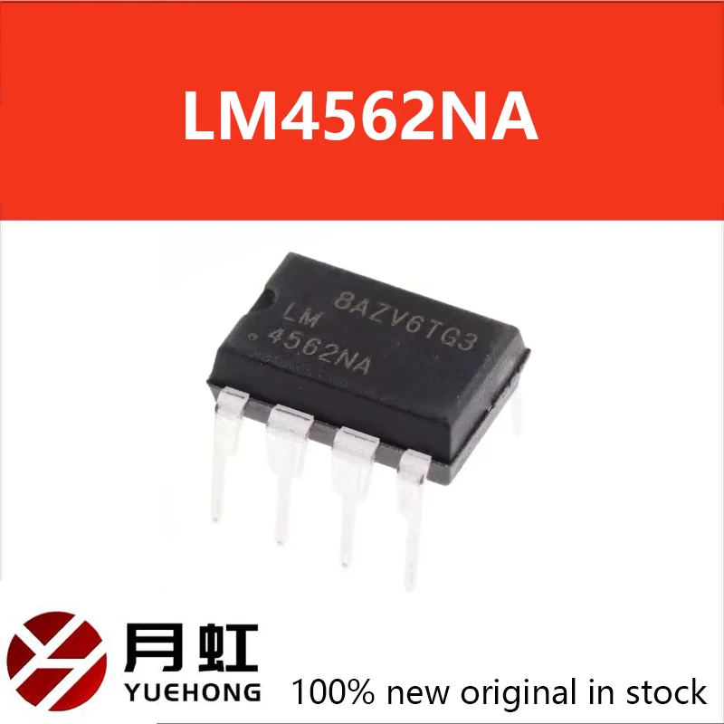 

1/5/10pcs LM4562NA dual op amp upgradeable fever grade LM4562 DIP-8 plug-in new original electronics spot