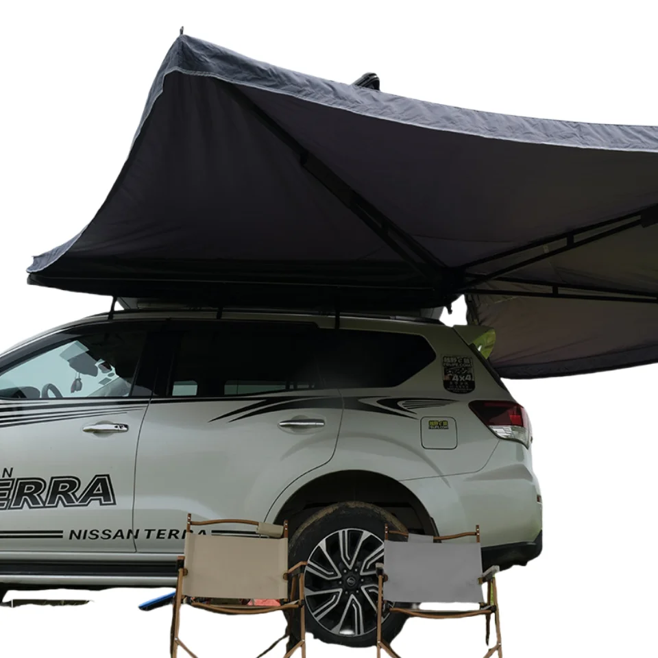 

Outdoor Camping Portable 270 Degree Car Shade Canopy Car Side Awning Tent