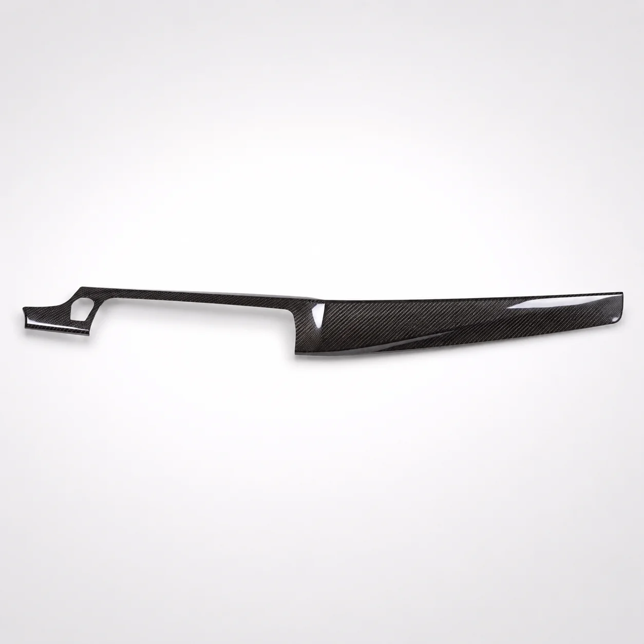 Real Carbon Fiber Is Suitable For BMW5 Series F10 F18 Dashboard Long Trim Strip With Start/Stop Function,Car Accessories