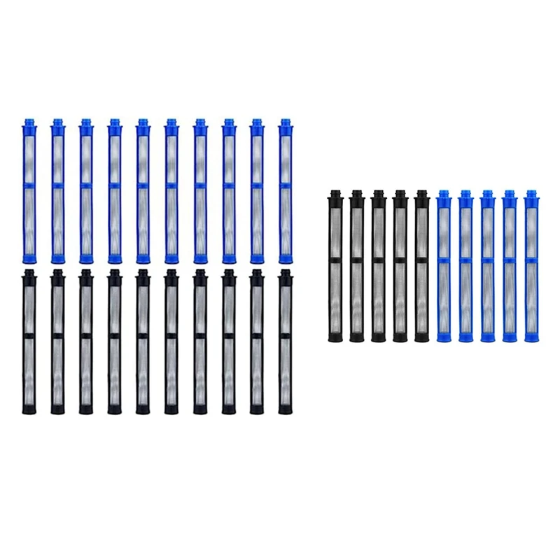 Airless Spraygun Filtros Set Kit, 287033, 100 Malha De Látex, 287032, 60 Mesh, mais pressão, 5 pcs