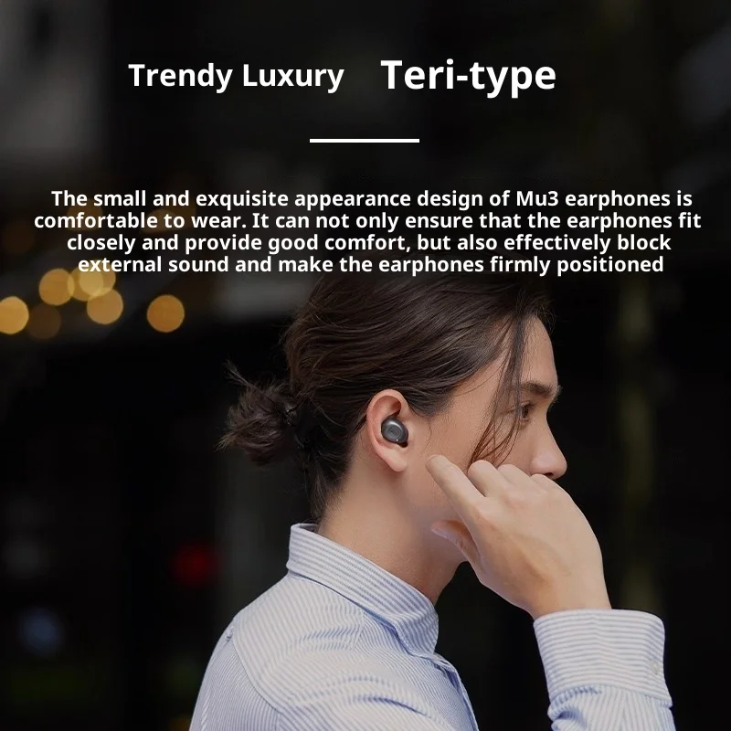 سماعات أذن بلوتوث لاسلكية KEF Mu3 True، إلغاء الضوضاء النشط، سماعات أذن، جودة صوت Hifi، نوع داخل الأذن، مقاومة للماء IPX5 #4