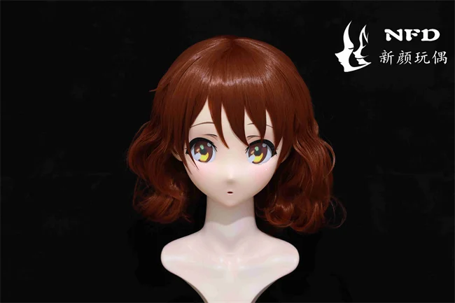 

(NFD079)Customize Full Head With Lock Crossdress Doll Female/Girl Japanese Anime Cartoon Character Kig Cosplay Kigurumi Mask