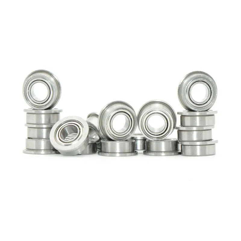 20Pcs MF52 MF62 MF63 MF74 MF83 MF84 MF85 MF93 MF95 MF104   MF148 ZZ Miniature Flange Thin Wall Deep Groove Ball Radial Bearing