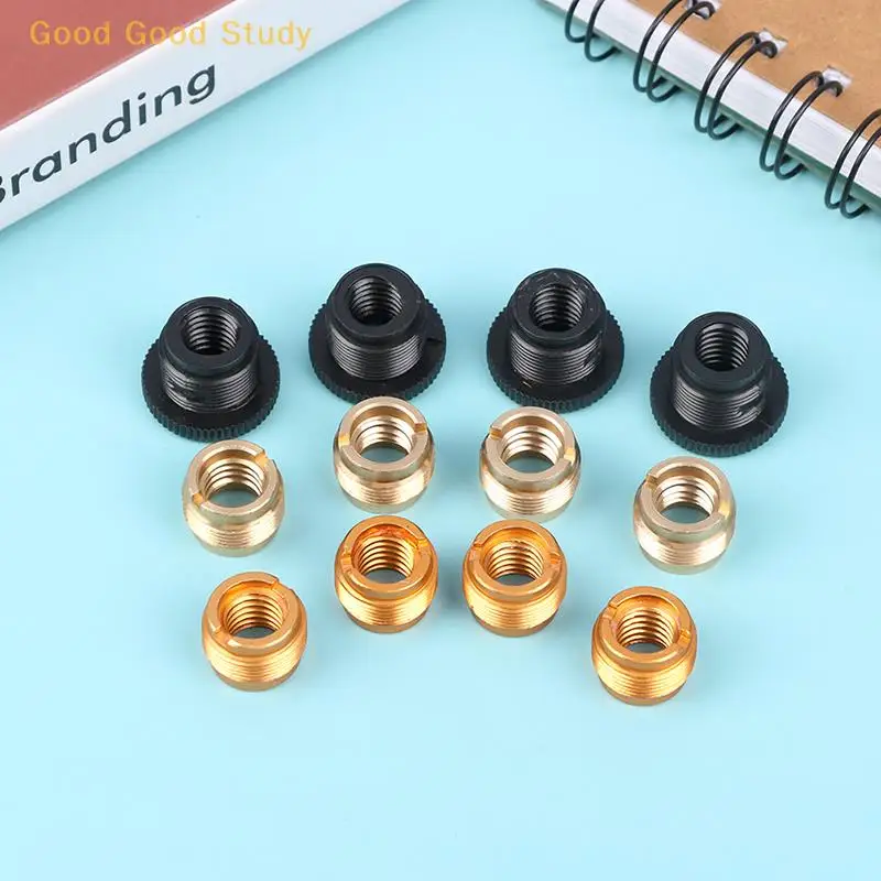 4Pcs Microphone Clip Screws Thread Adaptor Converter Conversion Nut Adapter Microphone Mic Screw Nut Clip