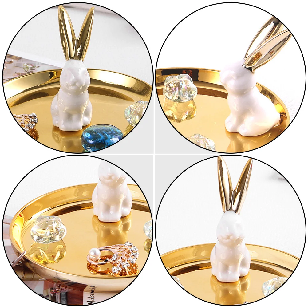 

Ring Display Tray Jewelry Storage Tray Rabbit Jewelry Tray Multi-purpose Jewelry Rack Jewelry Display Tray