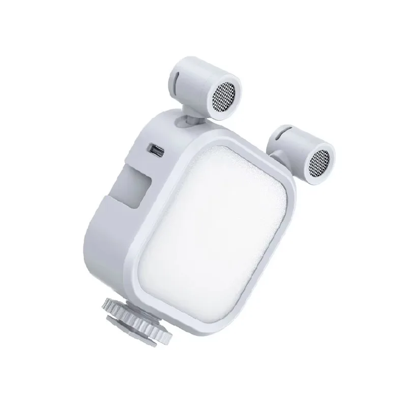 

Combine microphone and lamp in 1 Vlogging kit, Light Emitting Diode fill lamp for smartphone camera computer