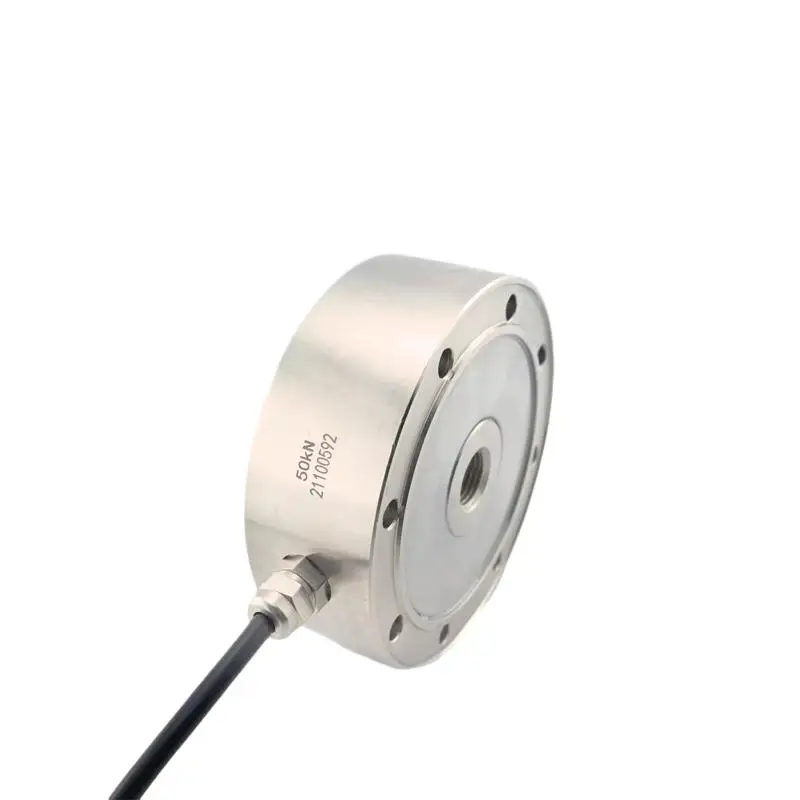 High Precise Spoke Load Cell 50t Compression Force Sensor For Pressing Machine
