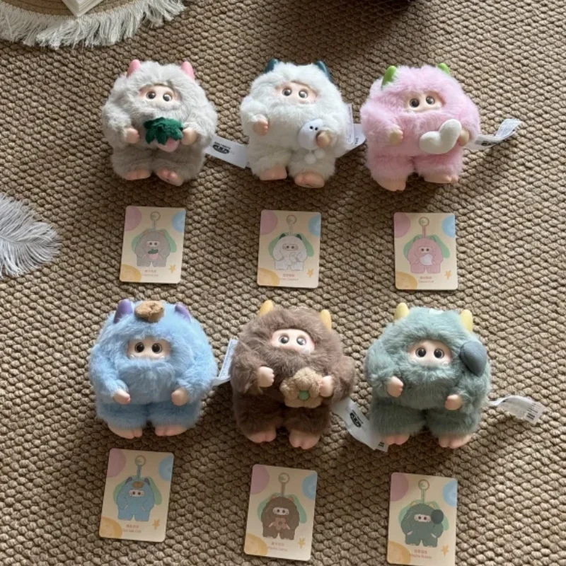 

Натуральная пушистая серия Monster Marshmallow Dream, слепая коробка, милая плюшевая коллекционная модель куклы-сюрприз, тайна, подарок на день рождения для девочек