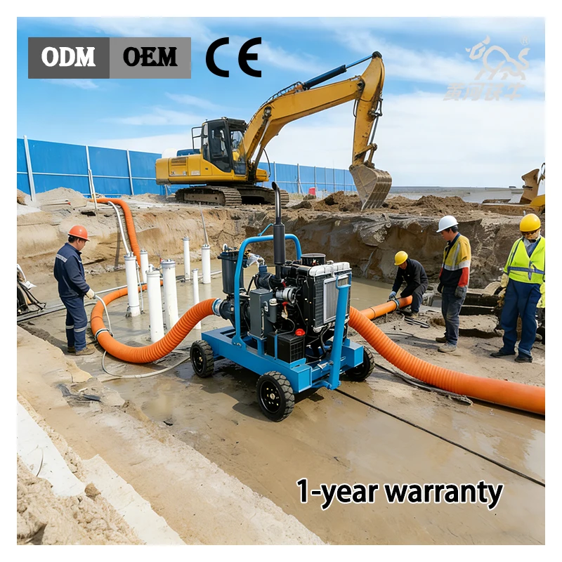 Low Power Mining Development   Engine Vacuum Assisted Centrifugal Water Pump