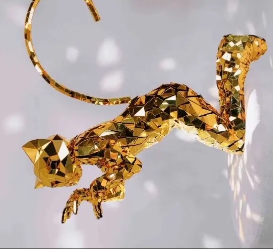 

Большой зеркальный костюм, зеркальный костюм кошки с хвостом, парадный костюм парка развлечений, ролевая игра, зеркальное лицо кошки