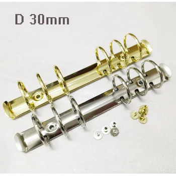 30MM groot A6 ringmechanisme zilver goud