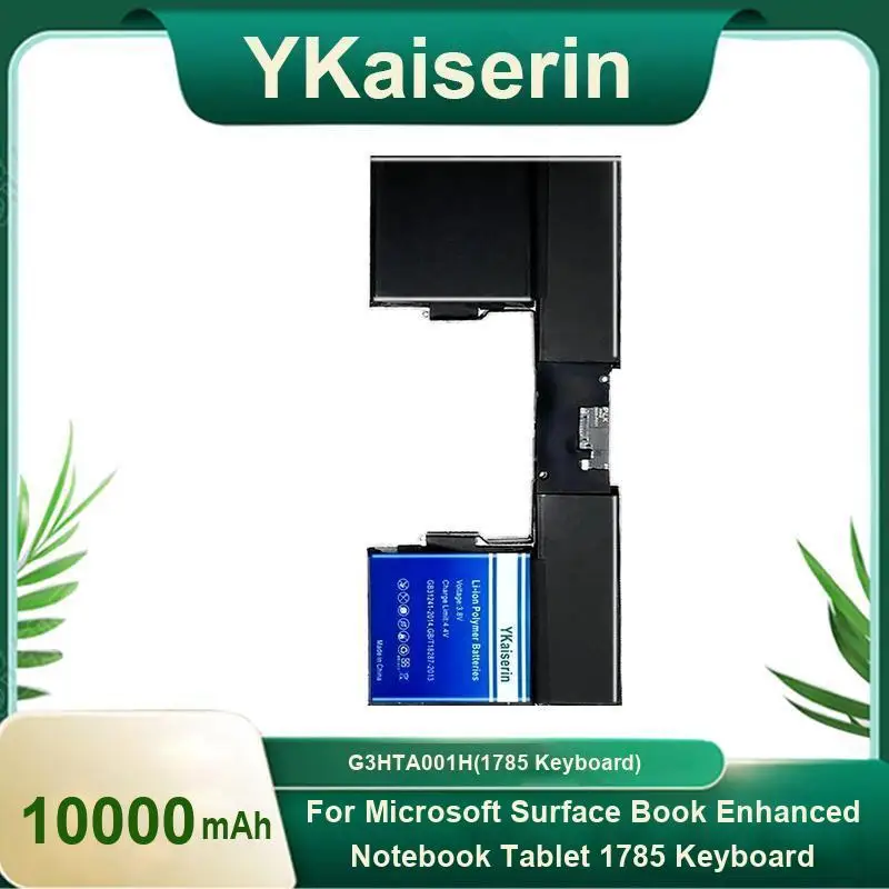 

Аккумулятор для планшета 10000 мАч для Microsoft Surface Book Enhanced Notebook 1785 Keyboard G3HTA001H