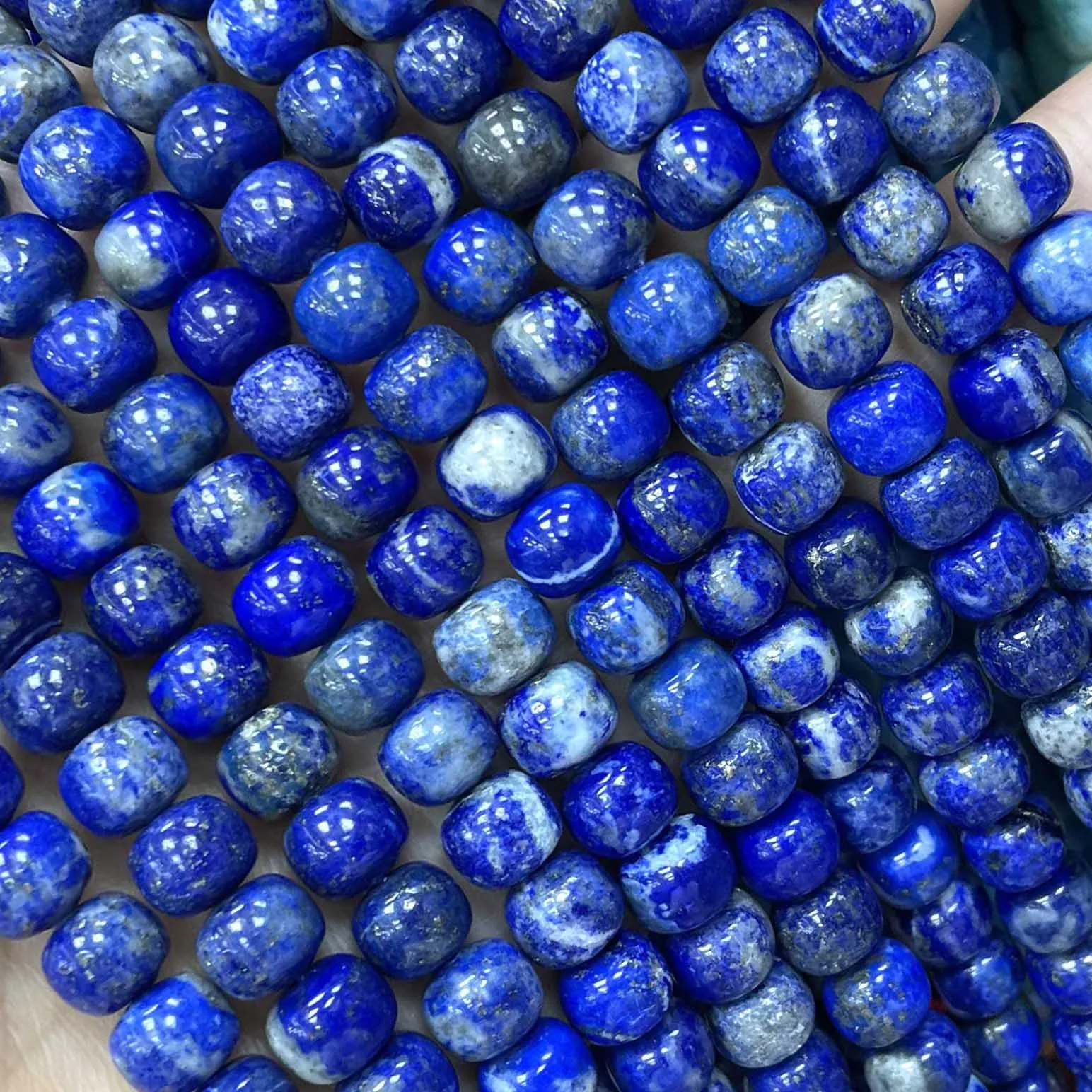 7X8MM Natürliche Edelsteinperlen Vintage Citrin Aquamarin Apatit Lose Zwischenperlen für Schmuckherstellung DIY Armband Anhänger Zubehör – Detail 9