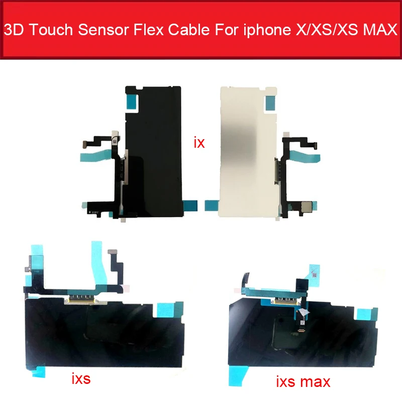 3D Touch Gravity Sensor Flex Cable For iphone XS X XR XS MAX Gravity Pressure Sensing Flex Cable Ribbon Replacement Parts