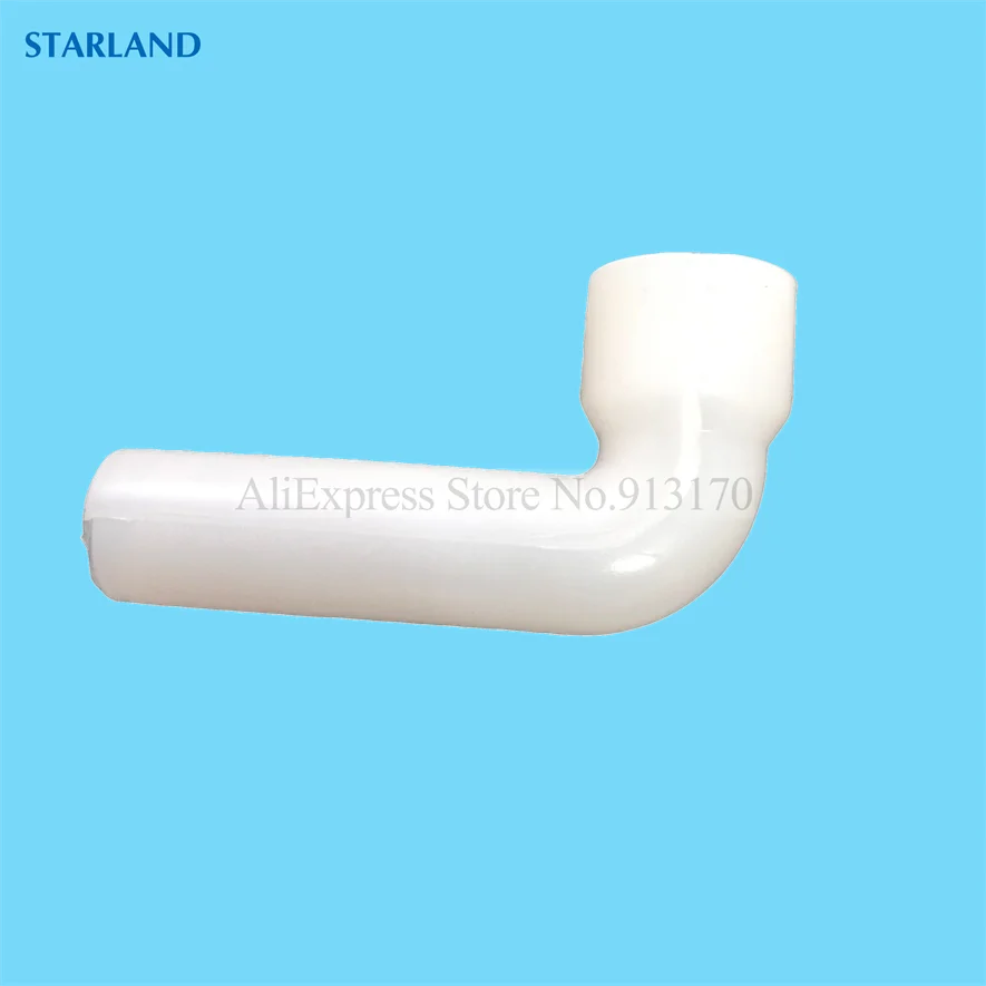 1 Piece L-Shaped Silicone Feeding Tube Fitting Of BQL Soft Ice Cream Machines Replacement Accessories